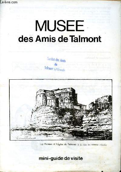 Muse des amis de Talmont Mini-guide de visite