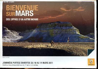 Bienvenue sur Mars des offres d'un autre monde Ctalaogue de chez Renault