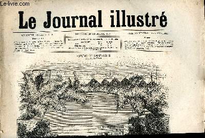 Le journal illustr N40 du dimanche 29 septembre 1878 Sommaire: la fivre jaune au Sngal, le pavillon de la principaut de Monaco...