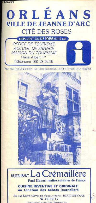 Orlans ville de Jeanne d'Arc Cit des Roses
