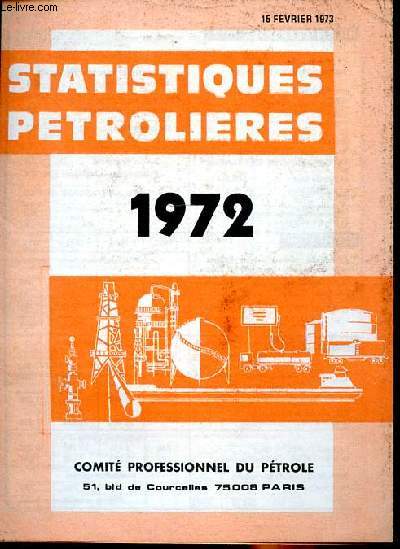 Statistiques ptrolires 1972