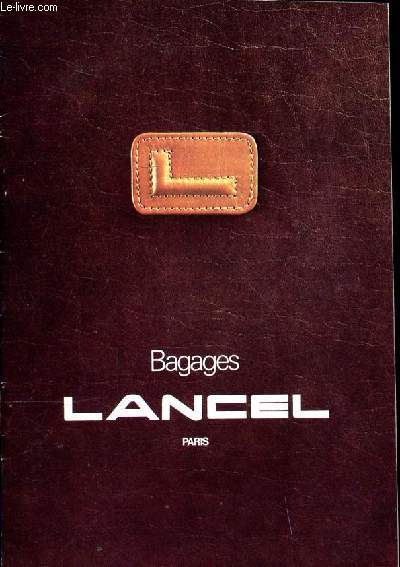 Catalogue de Bagages Lancel