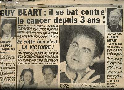 France Dimanche du 23 au 29 juin 1986 N2077 Sommaire: Guy Bart: il se bat contre le cancer depuis 3 ans,il n'tait que l'enfant d'un remariage rat!, Albert de Monaco: cette princesse ne le quitte plus !...