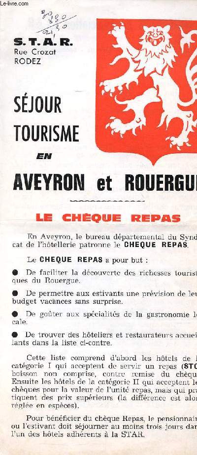 Sjour Tourisme en Aveyron et Rouergue
