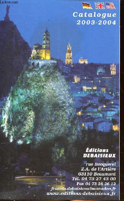 Catalogue 2003-2004 de livres divers