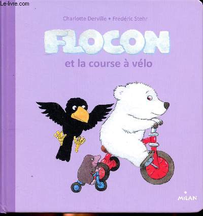 Flocon et la course  vlo