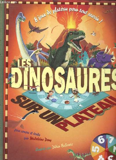 Les dinosaures 8 jeux de plateau pour tout savoir