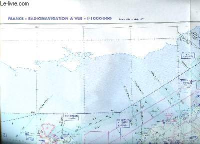 France radionavigation  vue 2 dition carte gographique pour pilotage arien
