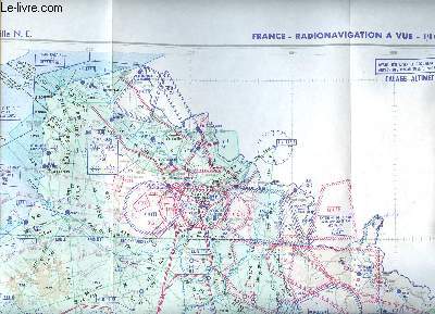 France radionavigation  vue 2me ditioon carte gographique pour pilotage arien