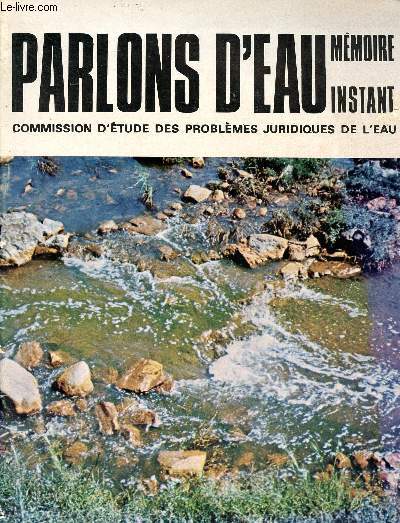 Parlons d'eau mémoire instant - Collectif - 0 - Afbeelding 1 van 1