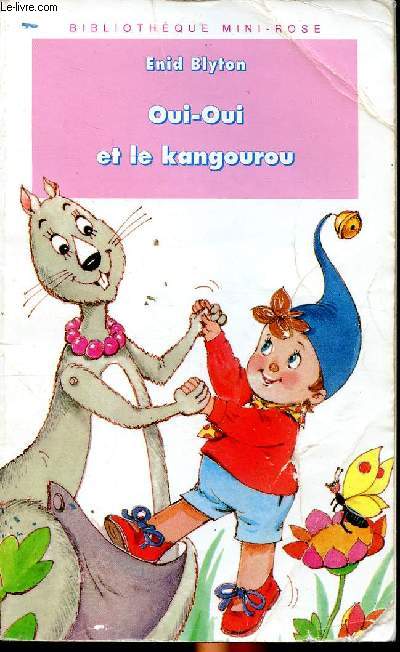 Oui-Oui et le kangourou Collection Bibliothque mini-rose
