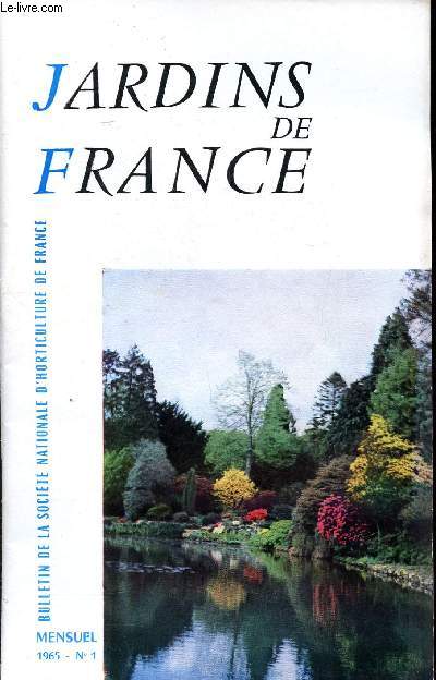 Jardins de France N 1 janvier 1965 Sommaire: Le melon vert, Les scolytes des arbres fruitiers, l'hiver au jardin...