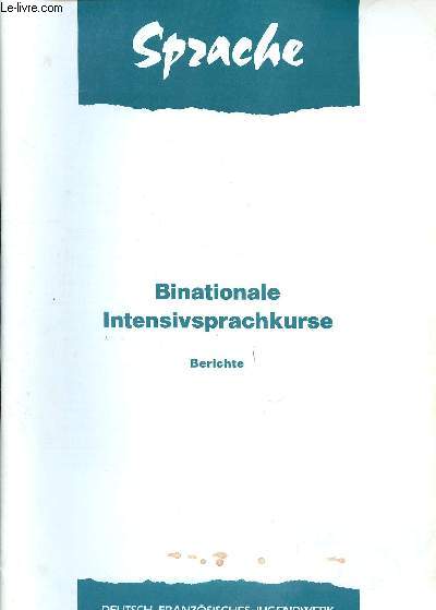 Binationale Intensivsprachkurse