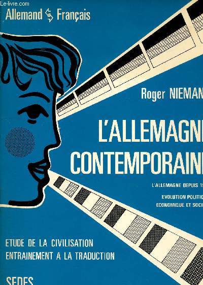 L'allemagne contemporaine L'Allemagne depuis 1945 volution politique, conomique et sociale Etude de la civilisation entrainement  la traduction