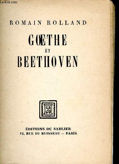 Goethe et Beethoven