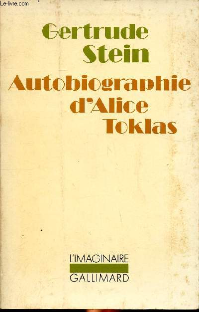 Autobiographie d'Alice Toklas