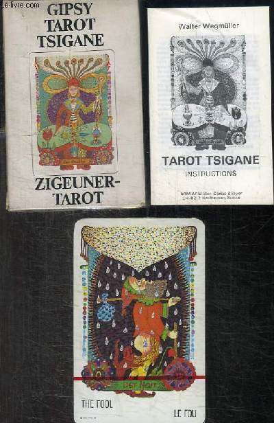 Jeu de cartes : gipsy tarot tsigane - zigeuner - tarot