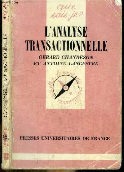 L'ANALYSE TRANSACTIONNELLE