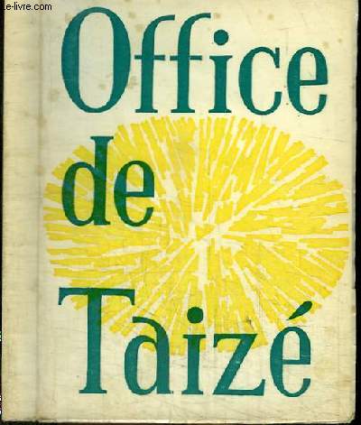 OFFICE DE TAIZE