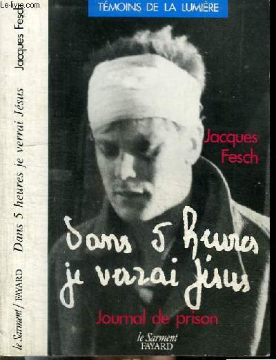 DANS 5 HEURES JE VERRAI JESUS - JOURNAL DE PRISON