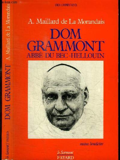 DOM GRAMMONT ABBE DU BEC-HELLOUIN