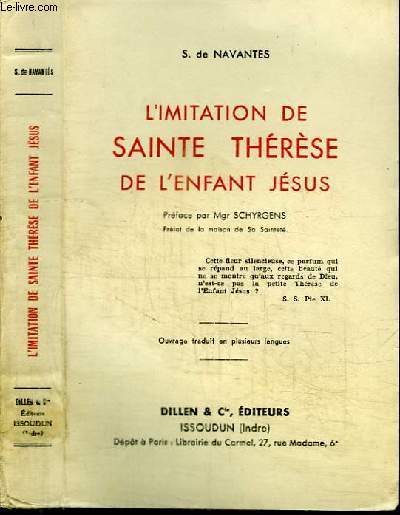 L'IMITATION DE SAINTE THERESE DE L'ENFANT JESUS