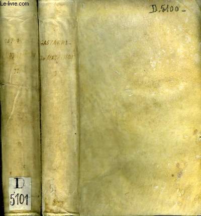 TRACTATUS CANONICUS DE MATRIMONIO - 2 TOMES EN 2 VOLUMES (VOLUMENT PRIMUM + VOLUMEN SECUNDUM)