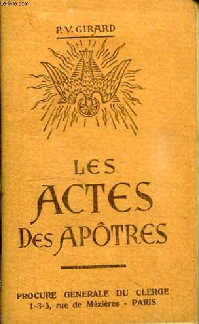 LES ACTES DES APOTRES