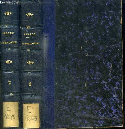 LE DECALOGUE OU LA LOI DE L'HOMME-DIEU - CONFERENCES PRECHEES A LA METROPOLE DE BESANCON ANNEES 1866, 1867, 1868 - 3 TOMES EN 3 VOLUMES (TOME PREMIER + TOME DEUXIEME)