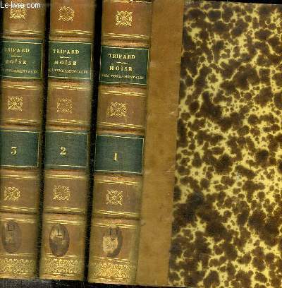 MOISE OU LES LOIS FONDAMENTALES DES SOCIETES - L'HISTOIRE, LES SCIENCES ET LA PHILOSOPHIE D'APRES LE PENTATEUQUE - 3 TOMES EN 3 VOLUMES (TOME 1+2+3)