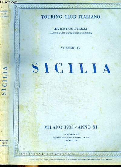 SICILIA - VOLUME IV