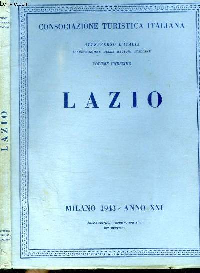 LAZIO - VOLUME XI