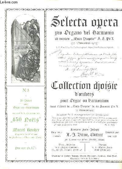 Collection choisie d'oeuvres pour orgue ou harmonium dans l'esprit du 