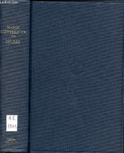 Handworterbuch des Islam