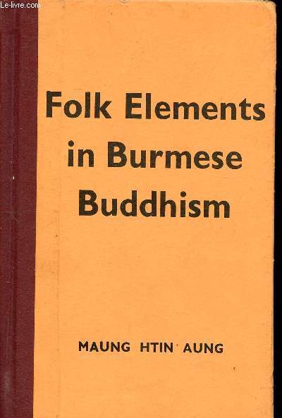 Folk elements in Burnese Buddhism