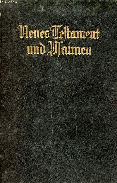 Titre crit en allemand et lettres anciennes (voir photo)