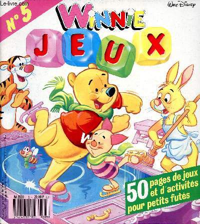 Winnie jeux N5 Hors srie Fvrier 1988 Sommaire: je jouetout seul, Mon Winnie-carnet, je suis cuisinier, bricoleur, magicien...