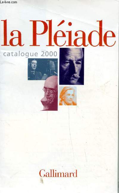 La Pliade Catalogue 2000