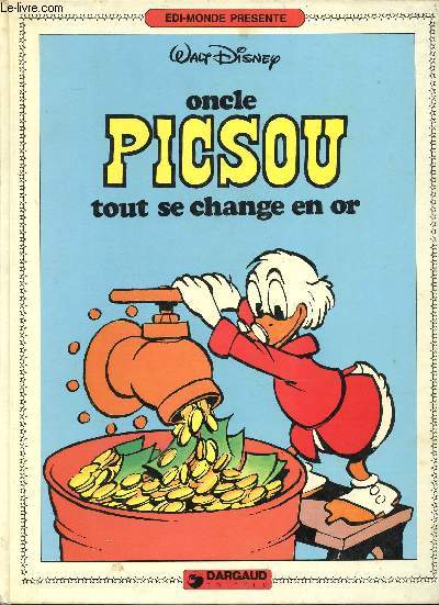 Oncle Picsou tout se change en or