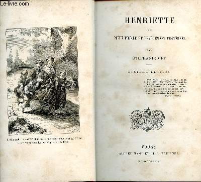 Henriette ou pit filiale et dvouement fraternel 10  dition