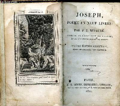 Joseph Pome en neuf livres 10 dition originale revuet et corrige par l'auteur