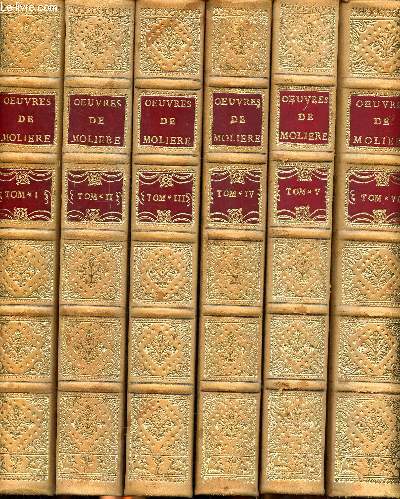 Oeuvres de Molire Nouvelle dition en 9 tomes