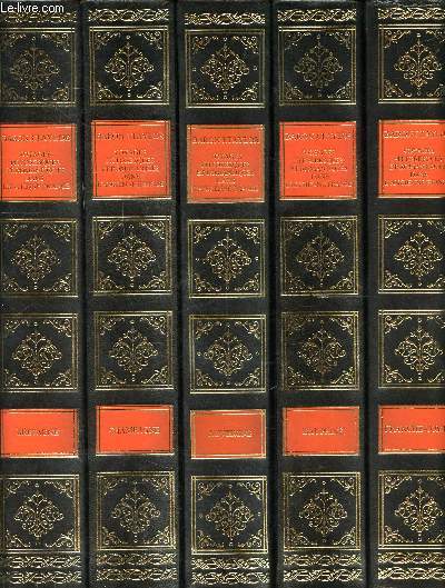 Voyages pittoresques dans l'ancienne France par le Baron Taylor en 5 volumes: Dauphin, Franche Comt, Bretagne, Champagne et Auvergne.