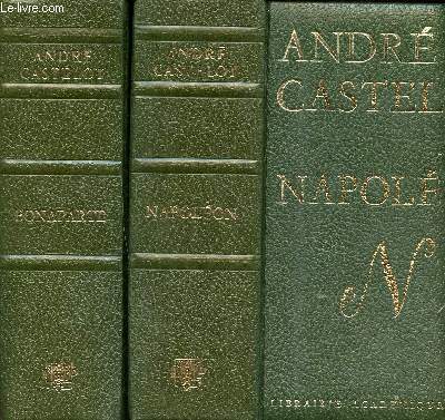 Lot de 2 tomes : Napolon; Bonaparte