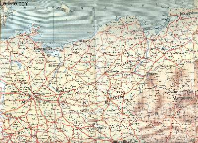Carte gographique du thtre oriental de la guerre