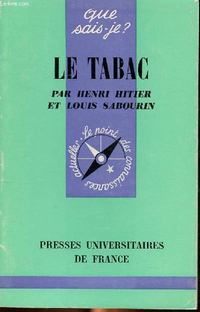 Le tabac Collection Que sais je ? N87