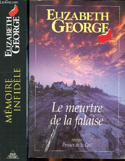 Lot de 2 volumes: Mmoire infidle et Le meurtre de la falaise