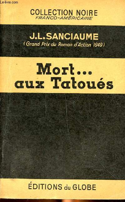 Mort ... aux tatous Collection noire franco- amricaine.