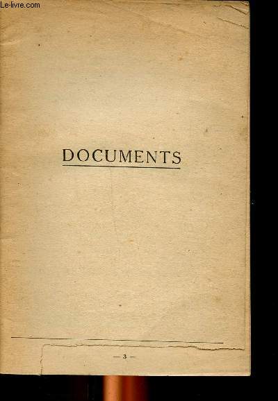 Documents en 2 livrets Dclaration du gouvernement sovitique sur la question de la cration en Europe centrale d'une zone o ne seraient ni produites ni installes d'armes atomiques et  hydrogne. Sommaire: Dclaration du gouvernement de l'URSS;