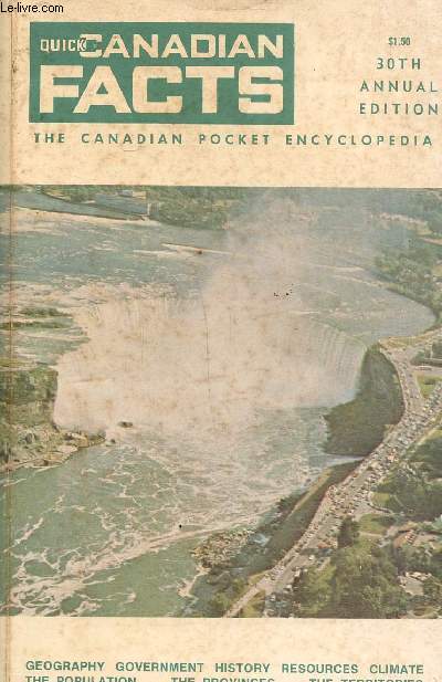 The Canadian pocket encyclopedia 30 th annual edition